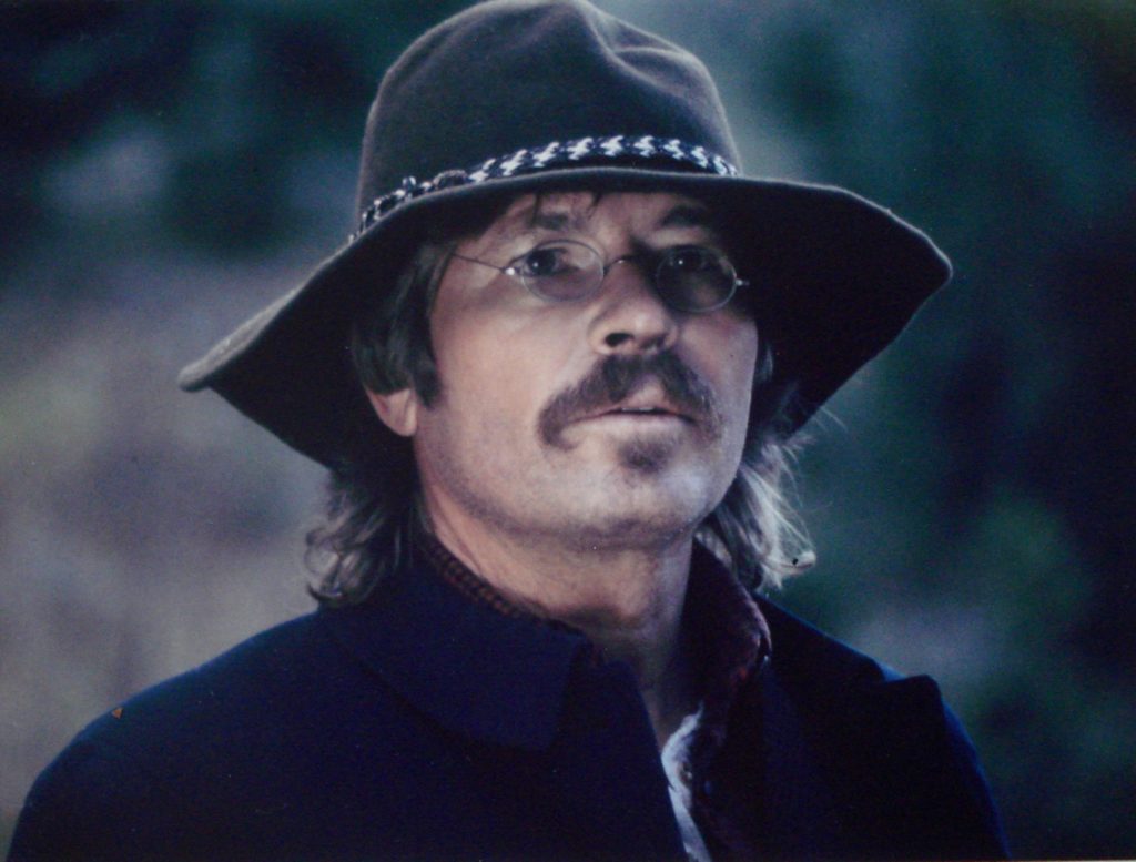 Close Up of an Actor in a Hat in Walking Thunder